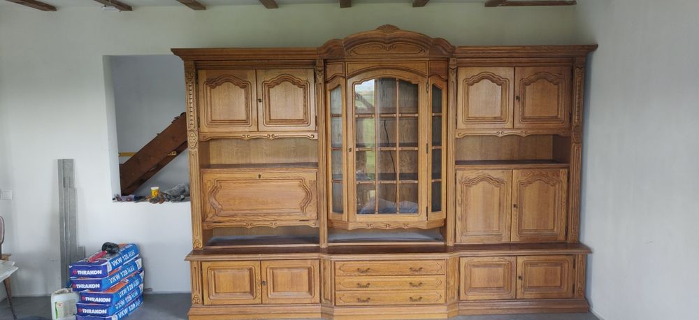 mobilier living din lemn masiv, import Germania