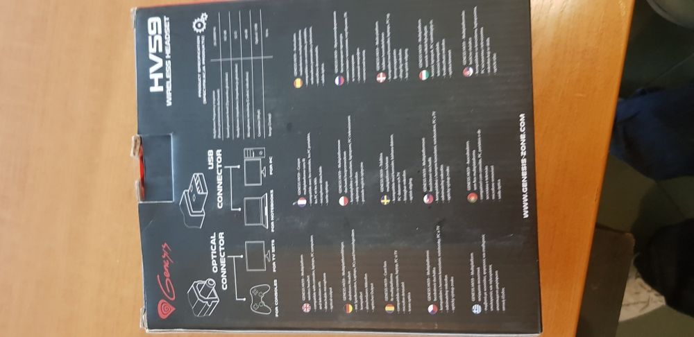 Слушалки genesis