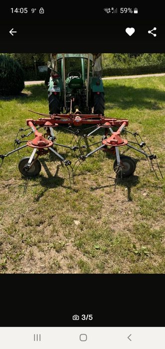 Grebla fân Deutz Fahr