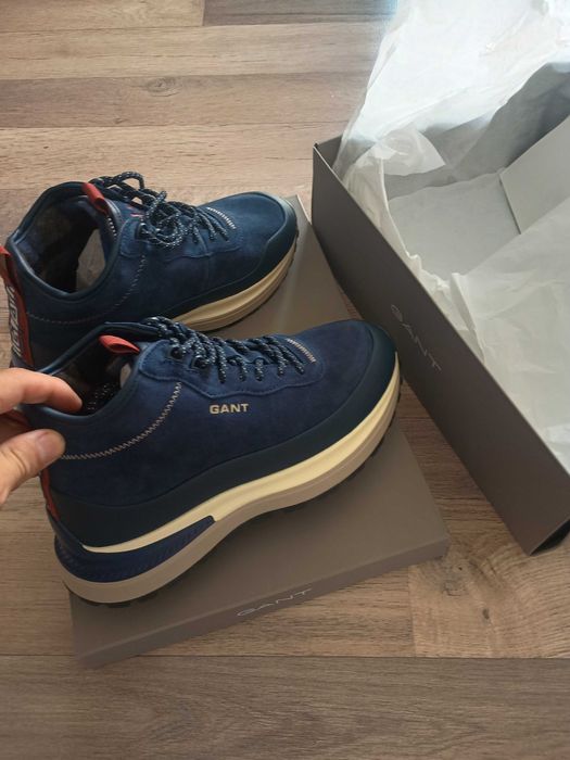 Ghete bărbați Gant piele întoarsă, originali 100%