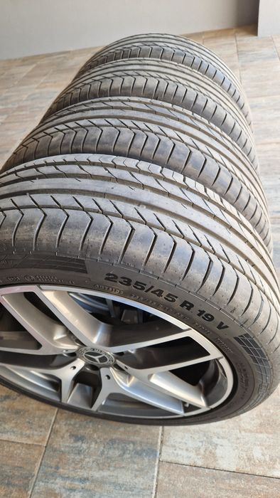 AMG Jante 19" + anvelope RunFlat Mercedes  GLA, GLB, GLC, GLE, EQA