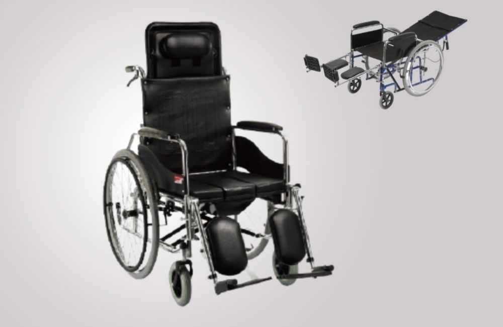 Инвалидная коляска со сьемным туалетом