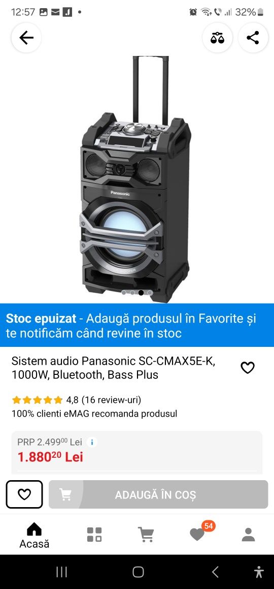 Sistem Audio Panasonic
