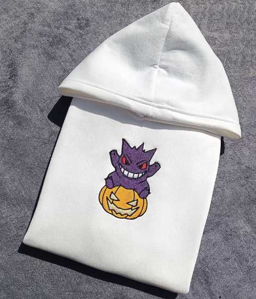 Hanorac Brodat Anime Gengar Halloween