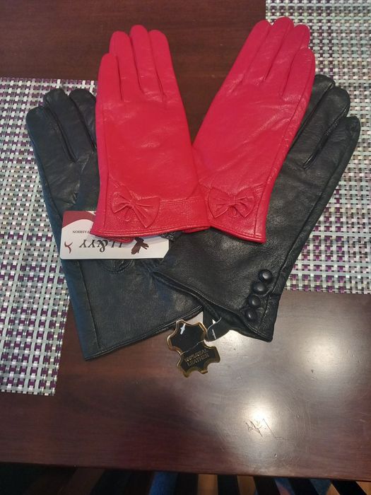 Mănuși piele dama noi