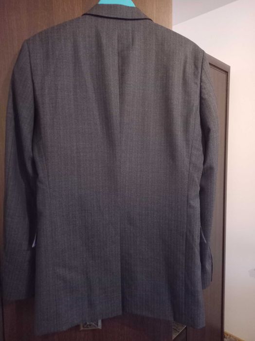 Sacou original Tommy Hilfiger,  gri, mărimea L