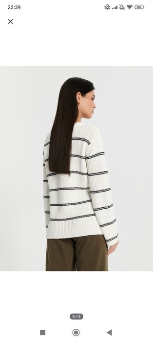 Pulover ovesized din bumbac