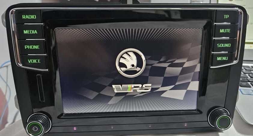 MIB2 Skoda, originala. CarPlay/Android Auto