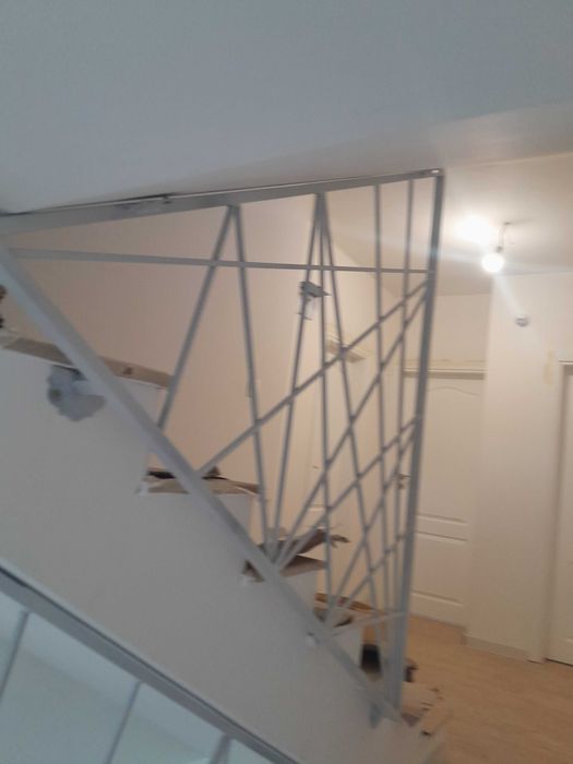 Парапети за стълбища и тераси от ковано желязо