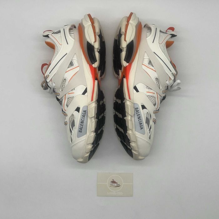 Balenciaga Track LED Orange White