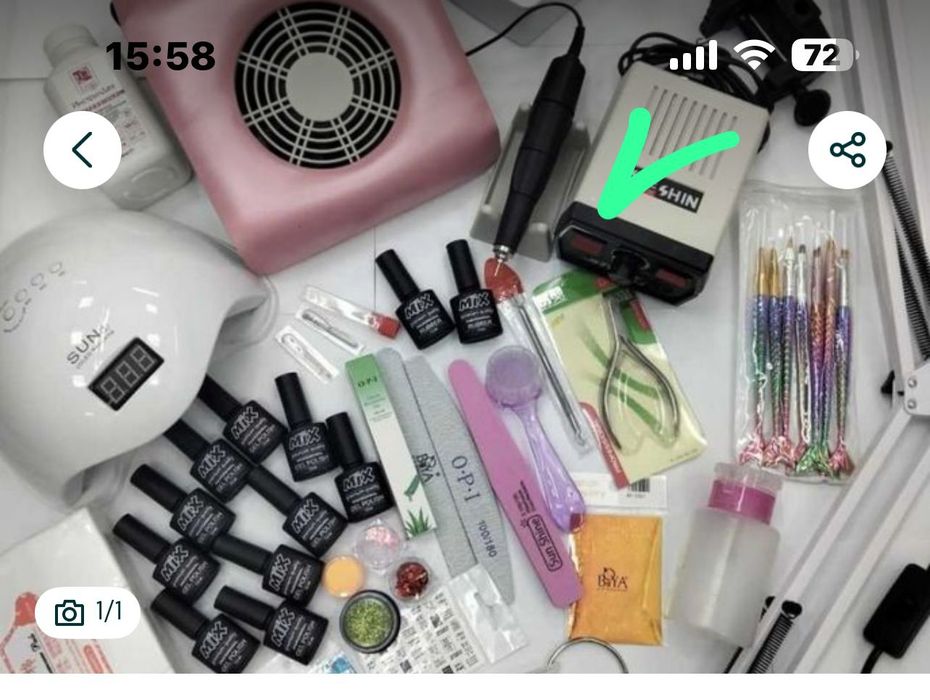 Вместо маникюрного аппарата могу дать сухо жар