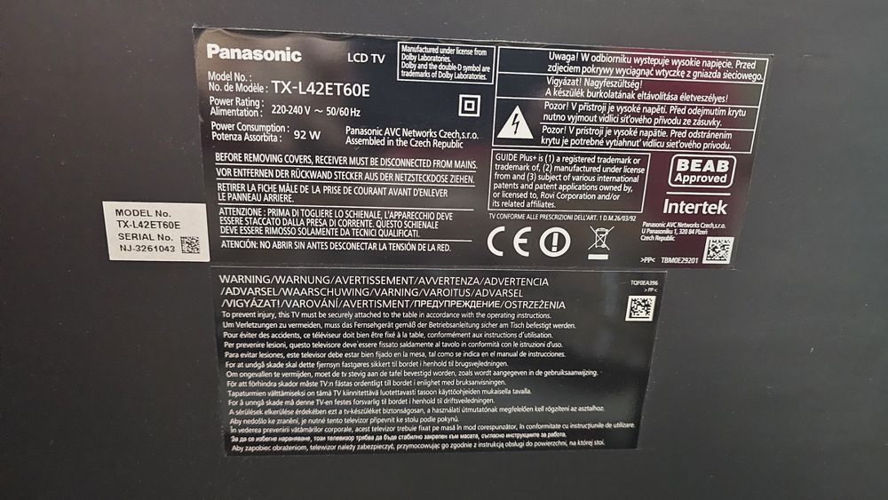 Телевизор Panasonic