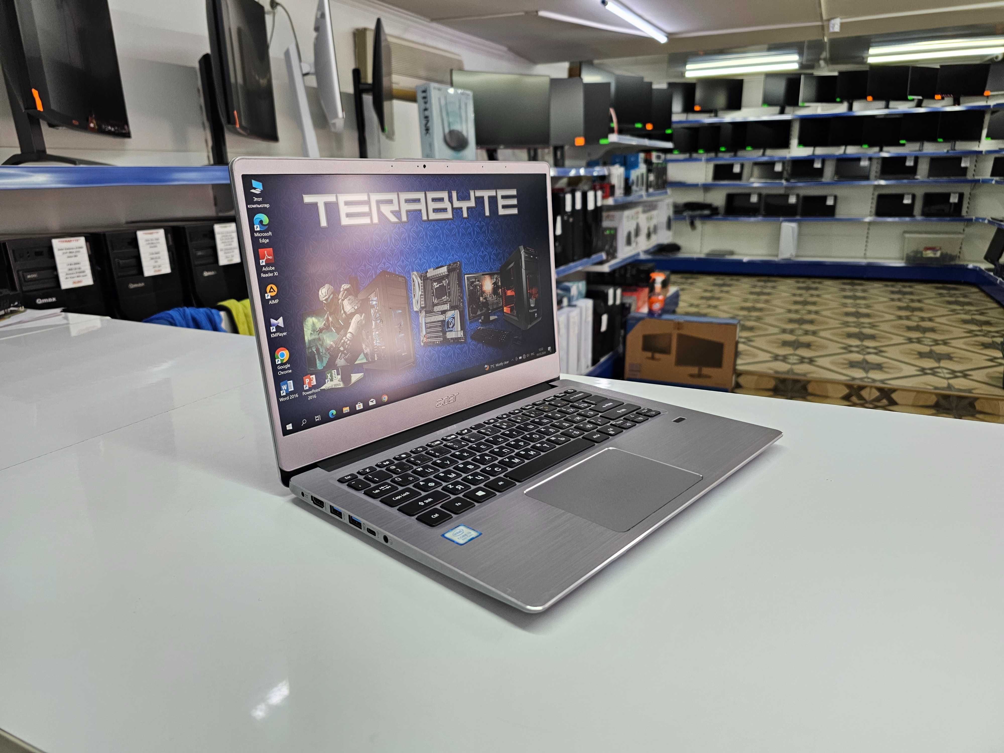 Ноутбук Acer Swift(14")Intel Core i3 8gen+SSD240Gb/ "TERABYTE" Шымкент