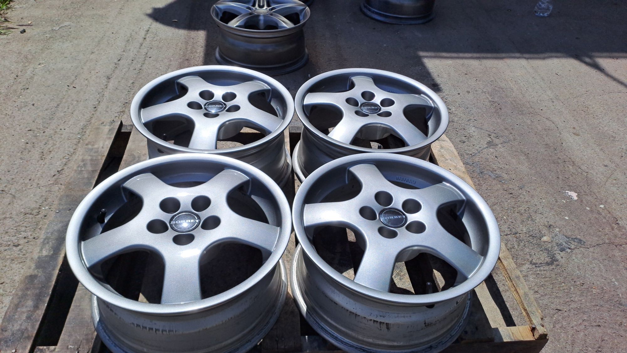 15" 5Х100мм BORBET, 5X100mm Немски Алуминиеви джанти
