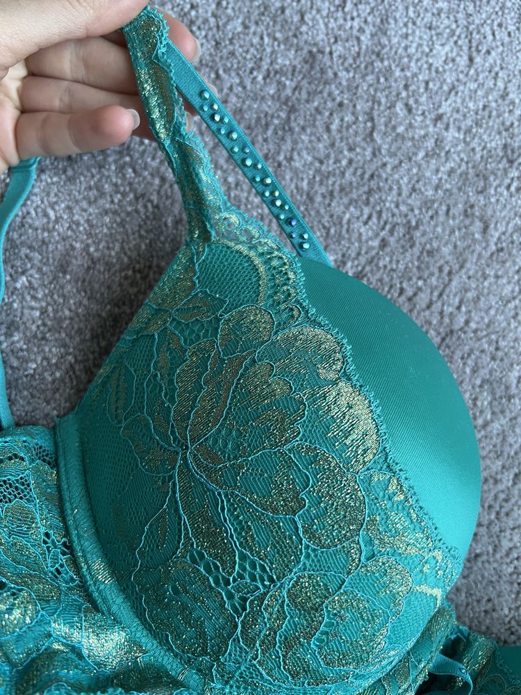 Sutien turquaz cu push-up - brand La Senza