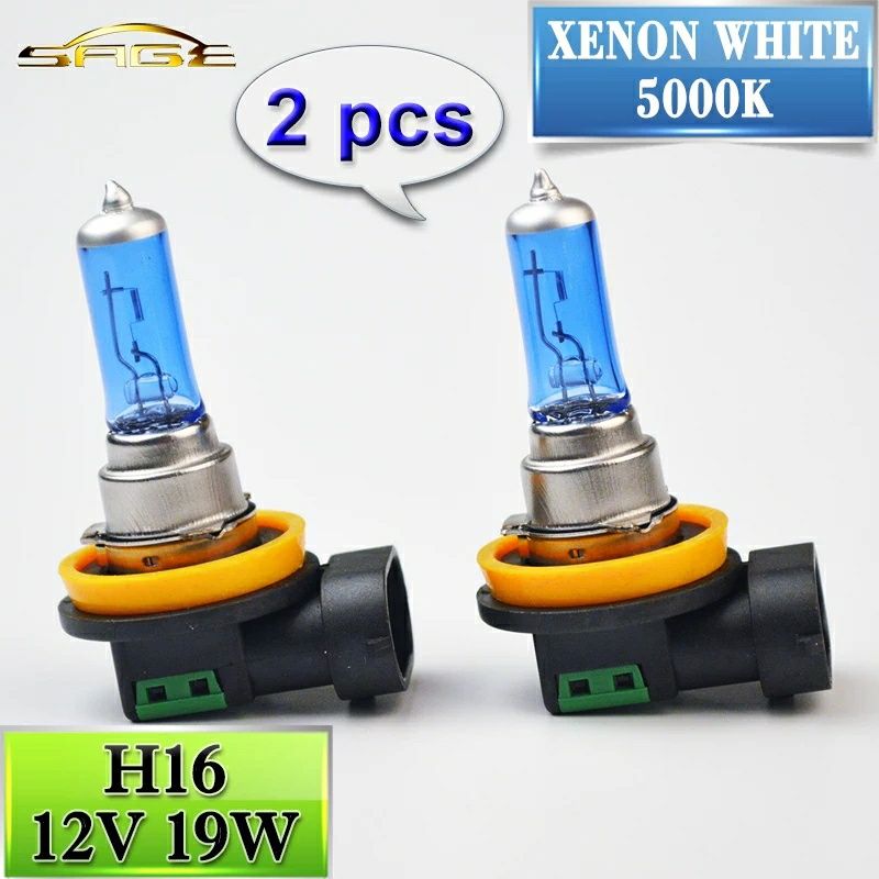 Becuri Halogen H8,H9,H11,H13,H15,H16 12Volti/19Watti(Lumină Alb-Rece)