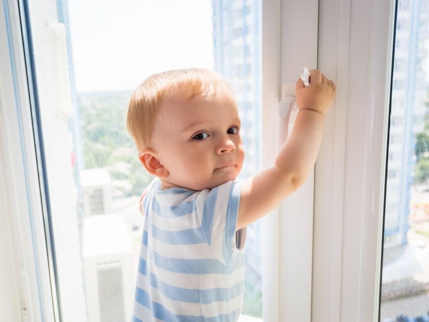 Детские тросиковые замки, блокирующие замки для окон, защита от выпаде