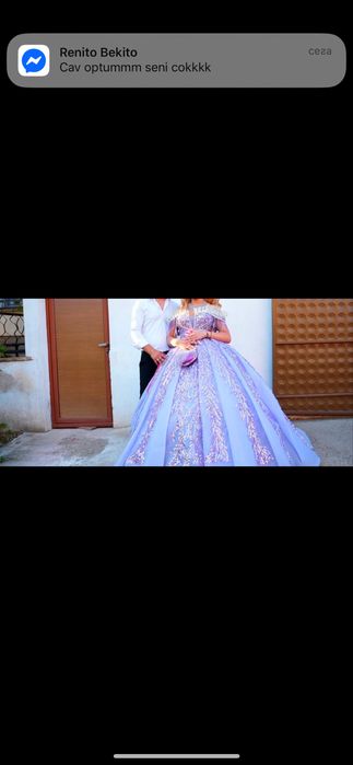 Годежна ракля цвят лилав