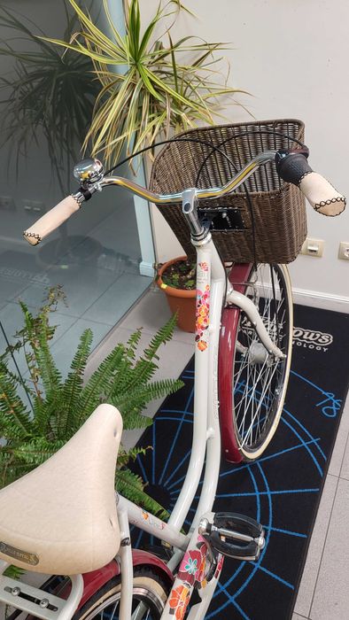 Велосипед Дамски, Градски, с кошница