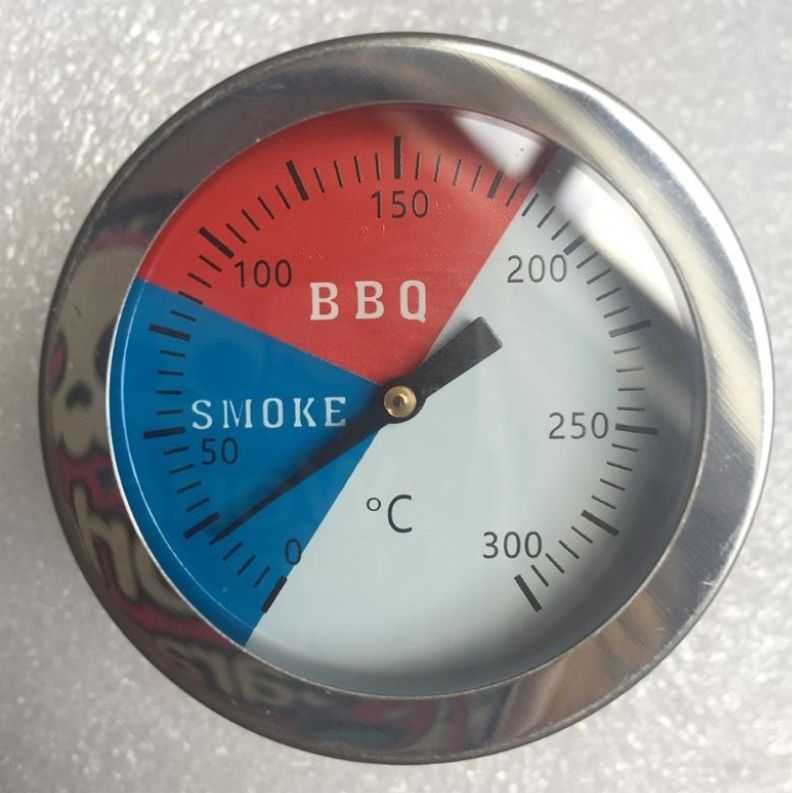 Termometru afumatoare gratar burlan boiler barbecue 300 grC tija 7,5cm