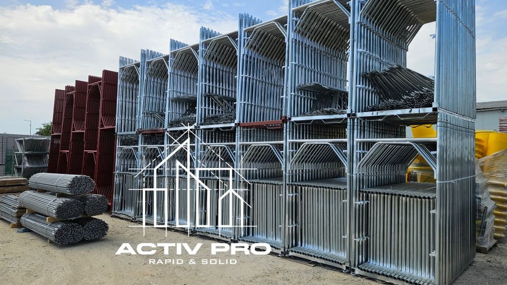 Schela metalica noua !!! 18,08 €/mp cu 1 podina noua pe interval