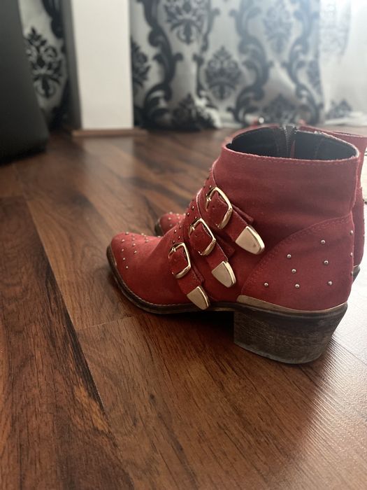 Botine BB UP, piele, marime 37