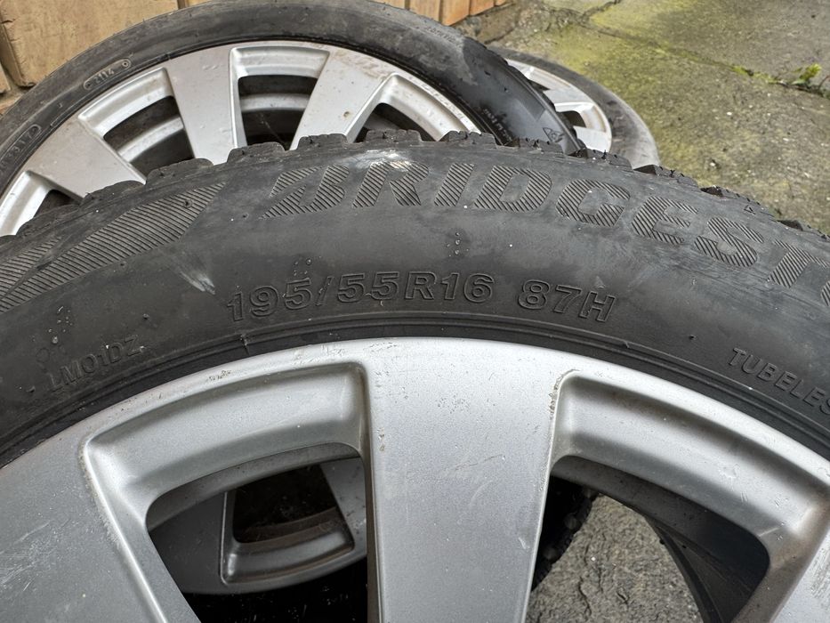 Roti cu cauciuc iarna A class Mercedes 5x112 195/55R16