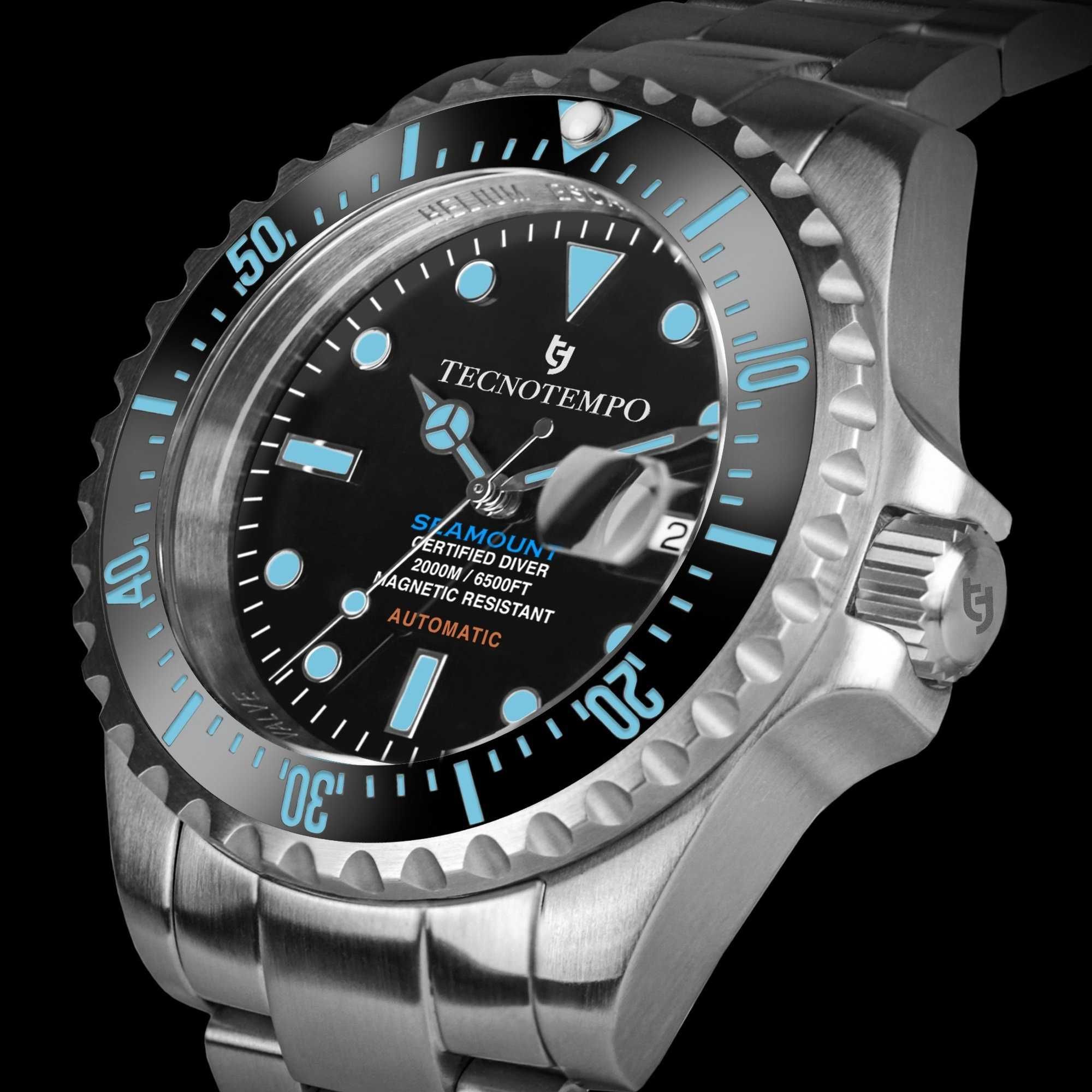 Ceas Tecnotempo - Professional Diver 2000 M  "SEAMOUNT"-Barbati