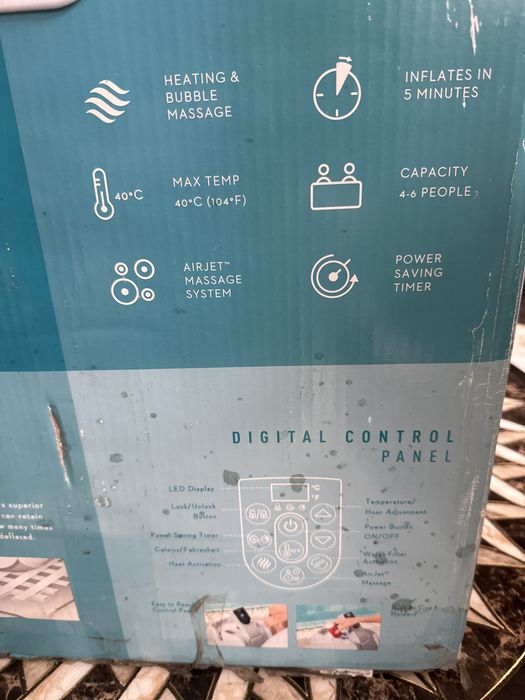 LAY-Z SPA   Jacuzzi hidromasaj 4-6 persoane (nou)