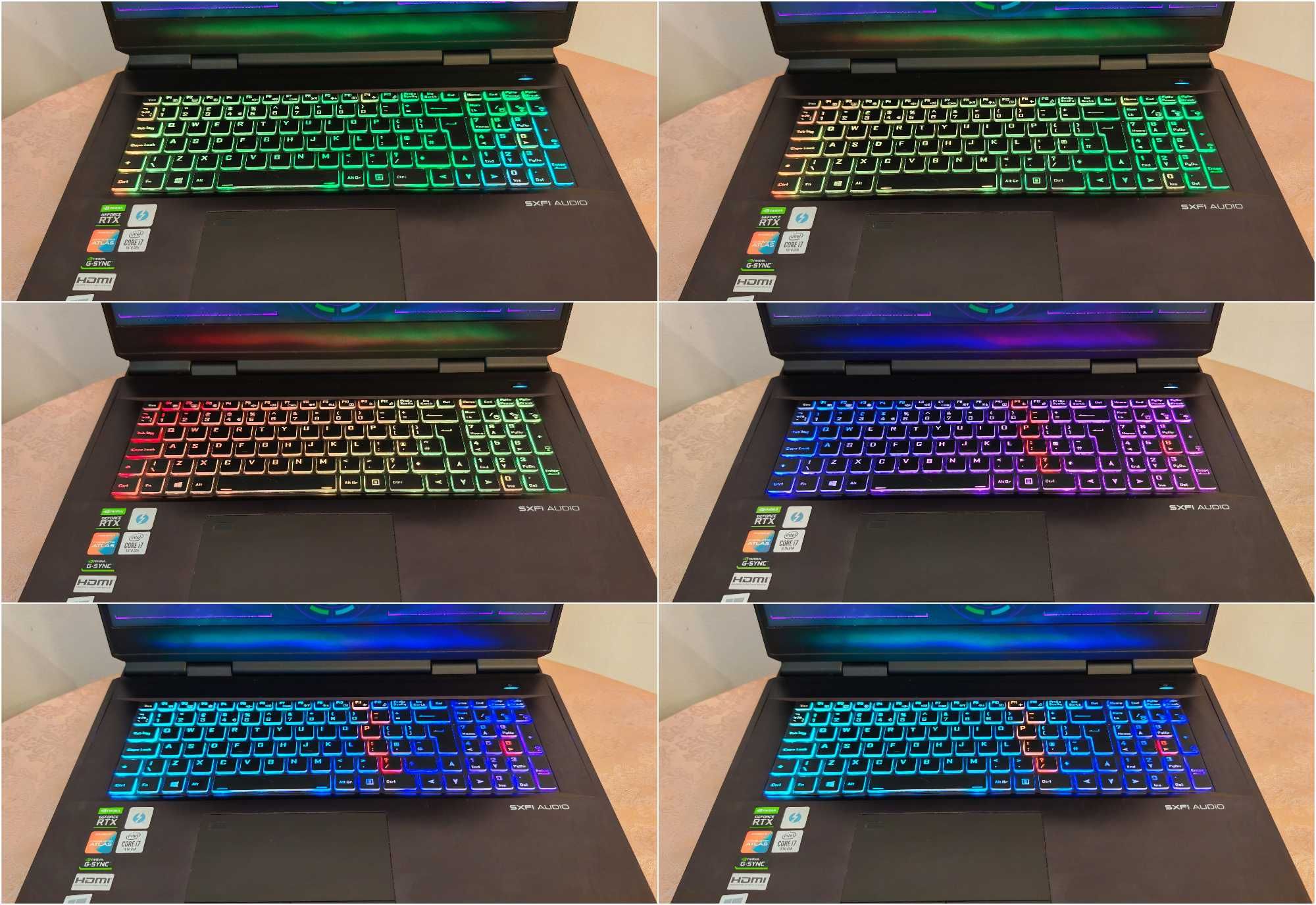 Core i7-10700K/RTX 2080 8GB/17.3 144Hz G-SYNC/16 RAM/512 SSD/Clevo XMG