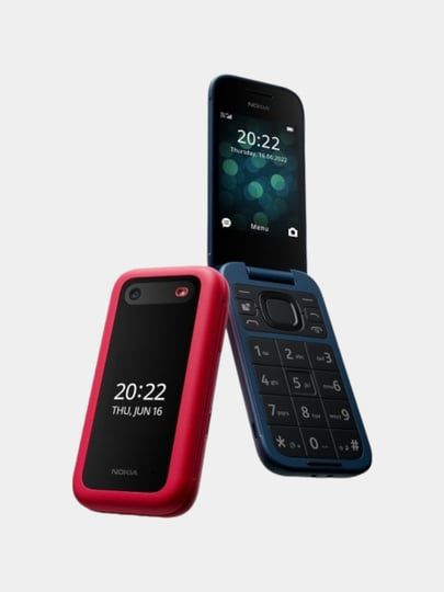 Nokia 2660 flips - qo'shimcha telefon - dostavka bepul - ORGINAL