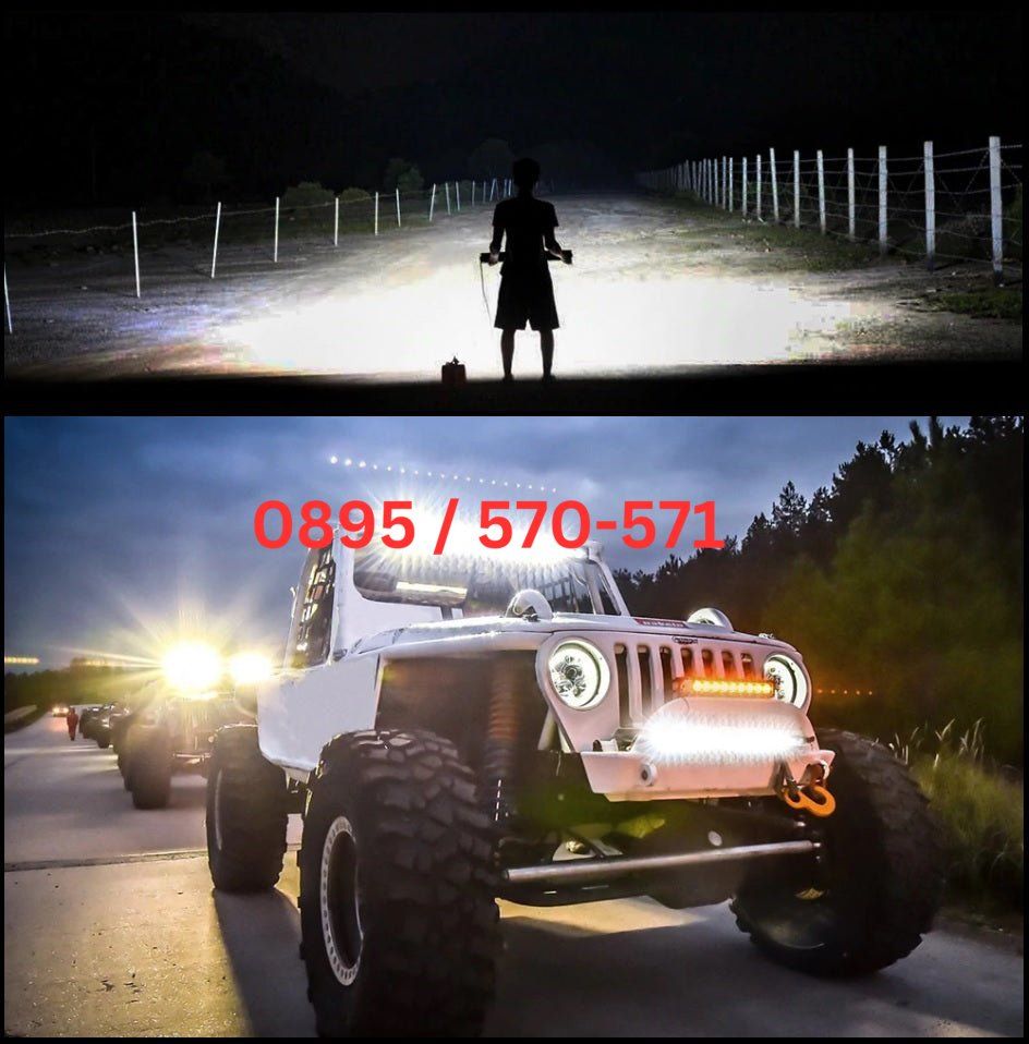 105 См 696W Мощен 7D 7Д Led Bar Лед Диоден Бар Прожектор 12V 24V 4 Ред