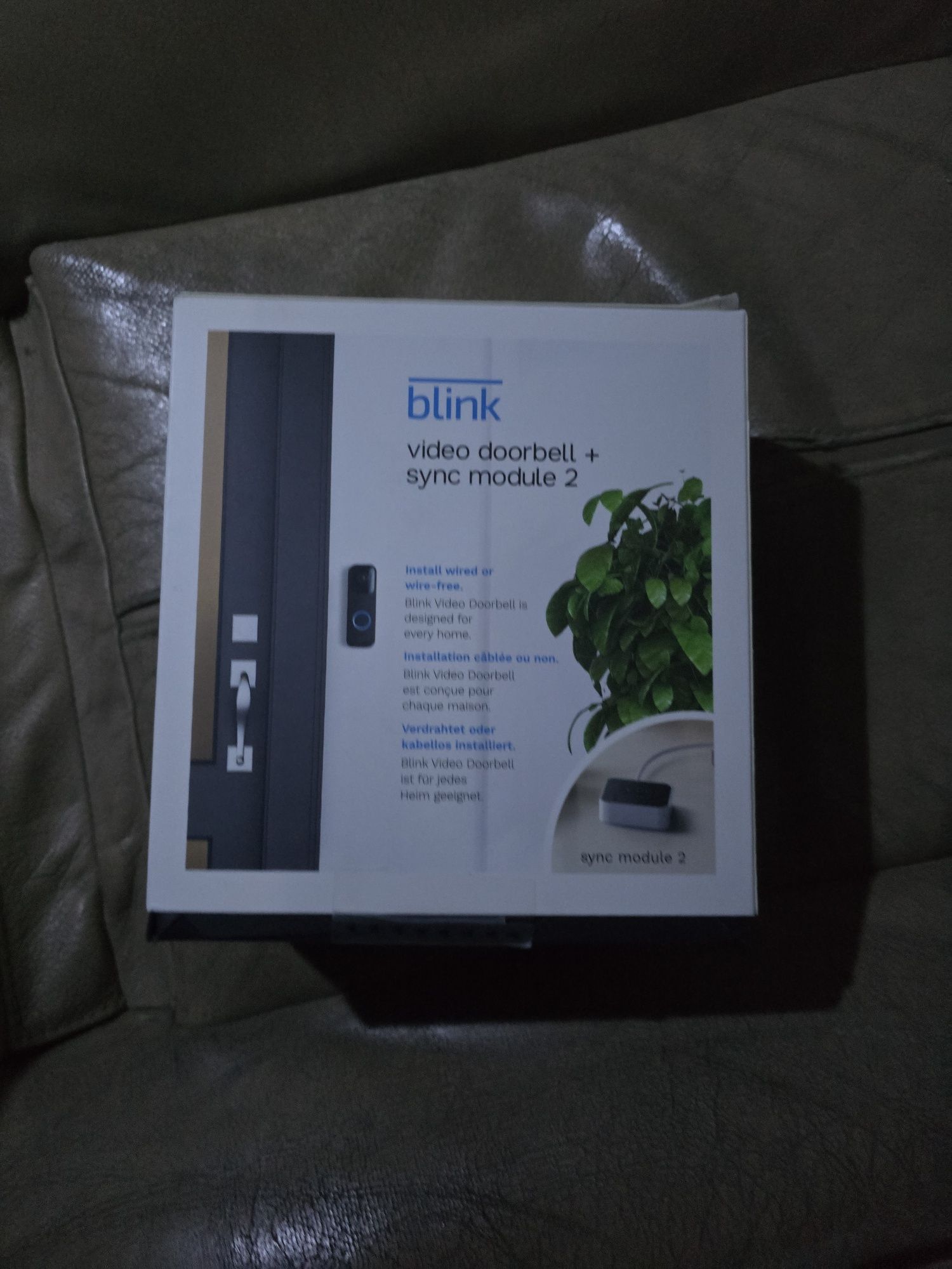 Blink video doorbell