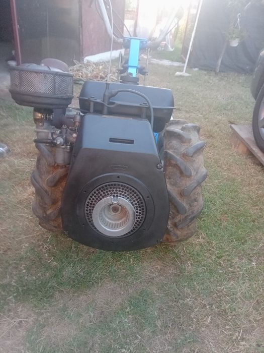 Doua motocultoare unul agria ,altul bcs705.
