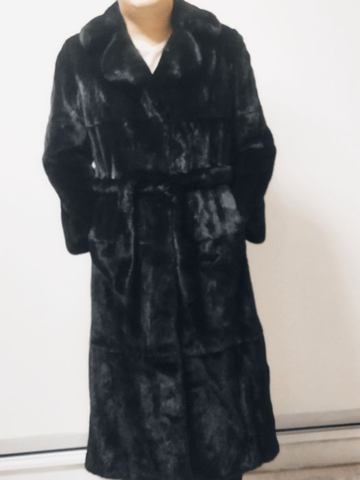 Шуба норковая Blackglama, американская норка, фабрика Manakas