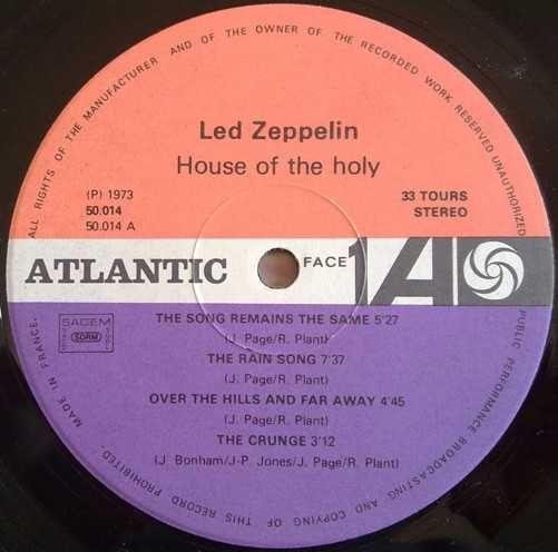 Led Zeppelin и другие ( виниловые пластинки, первые прессы )