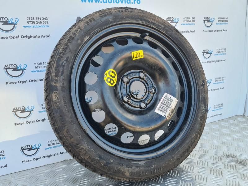 Kit pana cu roata rezerva slim 5x105 R16 IS25 115/70/16 Opel Astra J G