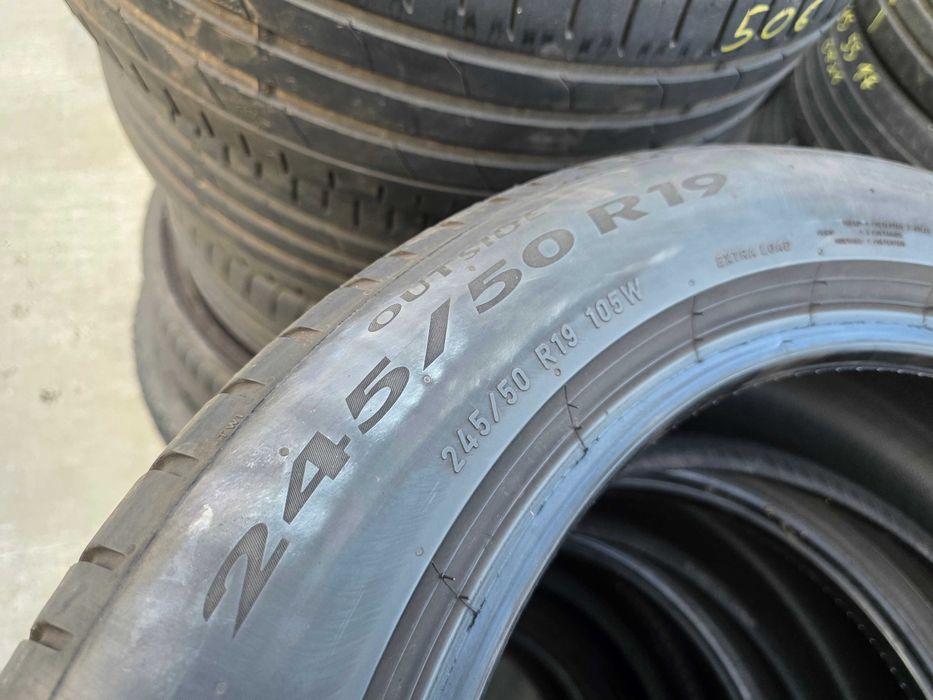 4бр Летни гуми 245 50 19 - Pirelli