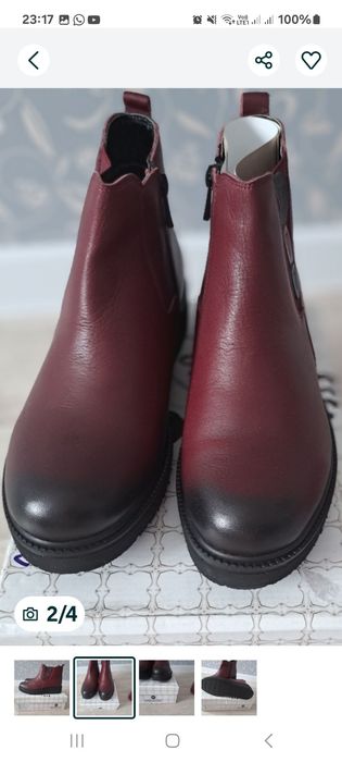 Женский полусапог Весна-осень..размер 39..Производство Турция.