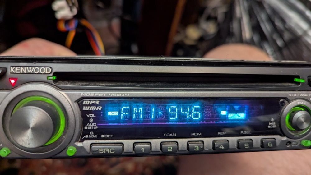 Cd player Kenwood KDC-W431 functional