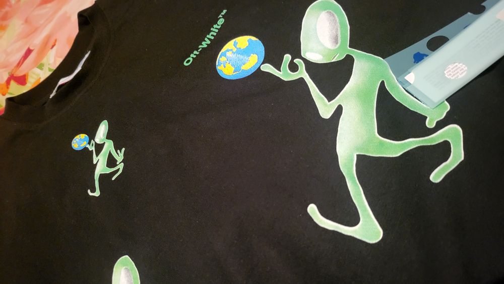 Мъжка тениска Off White Alien Graphic T