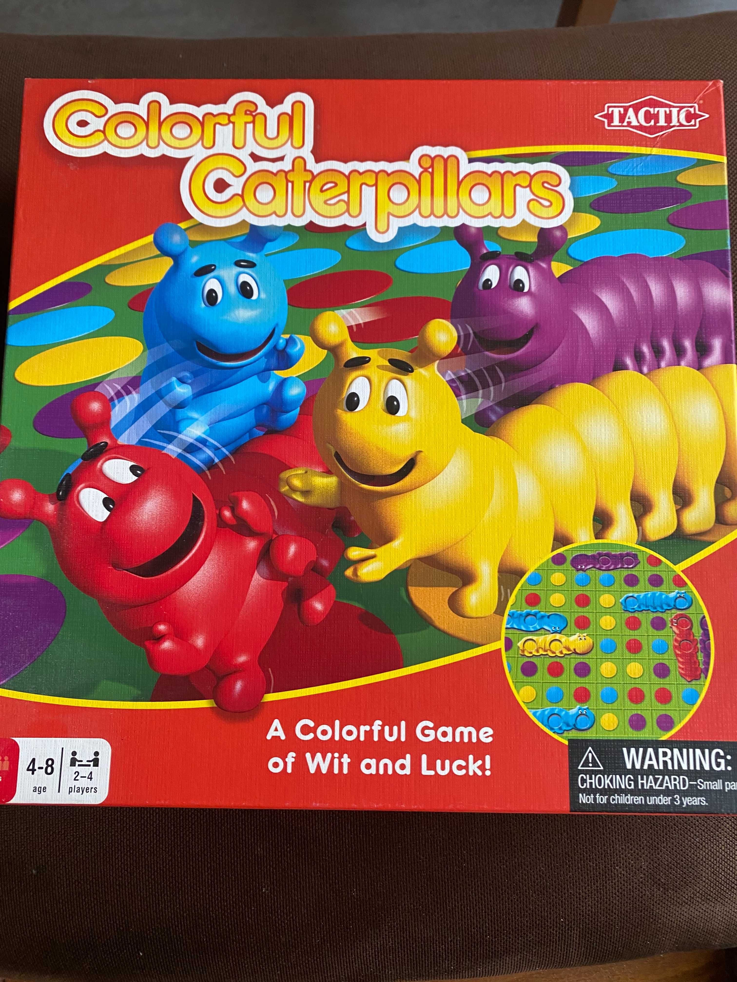Детска игра Colorful caterpollars  - Цветни гъсеници