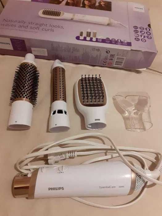Сешоар, термочетка, маша изправяне, къдрене, сушене, прически Philips