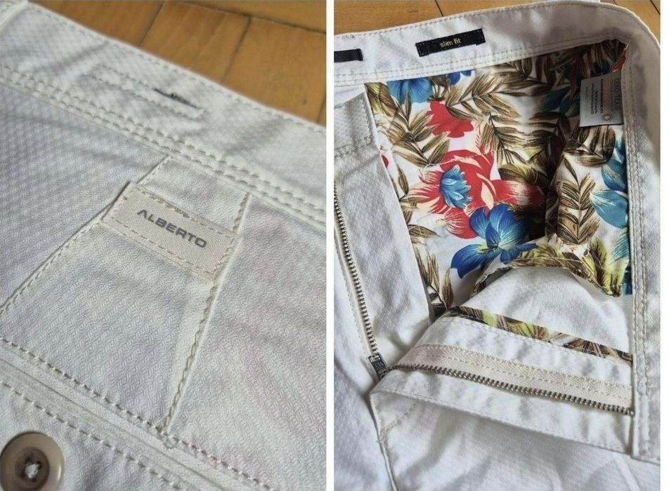 Pantaloni de vara Alberto bărbați, Model: Rob DS Light Structure W34