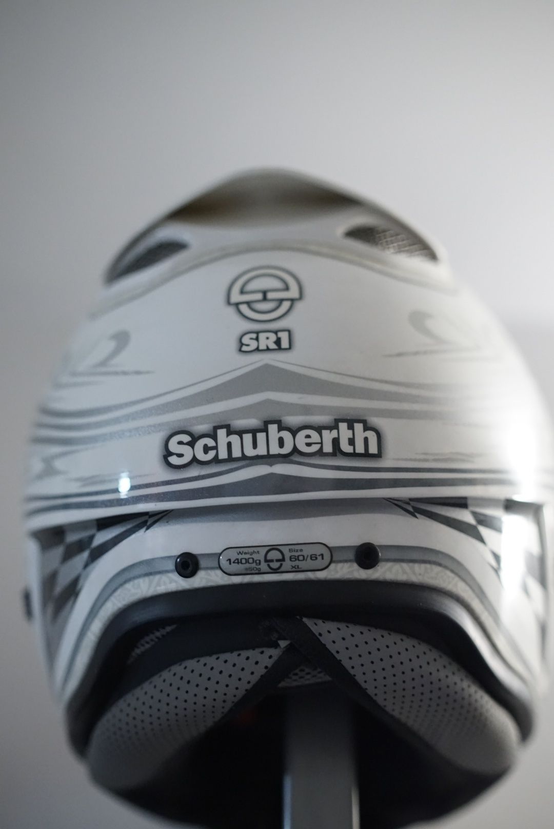 Schubert sr1 casca moto racing