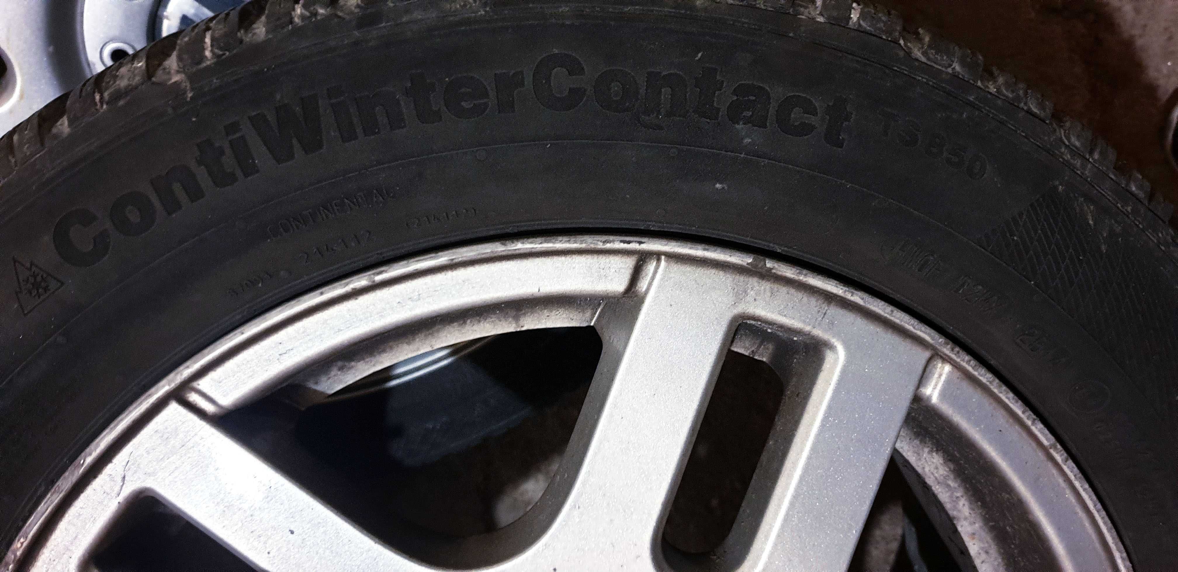 Зимни гуми с джанти 205 55 16 CONTINENTAL ContiWinterContact TS850