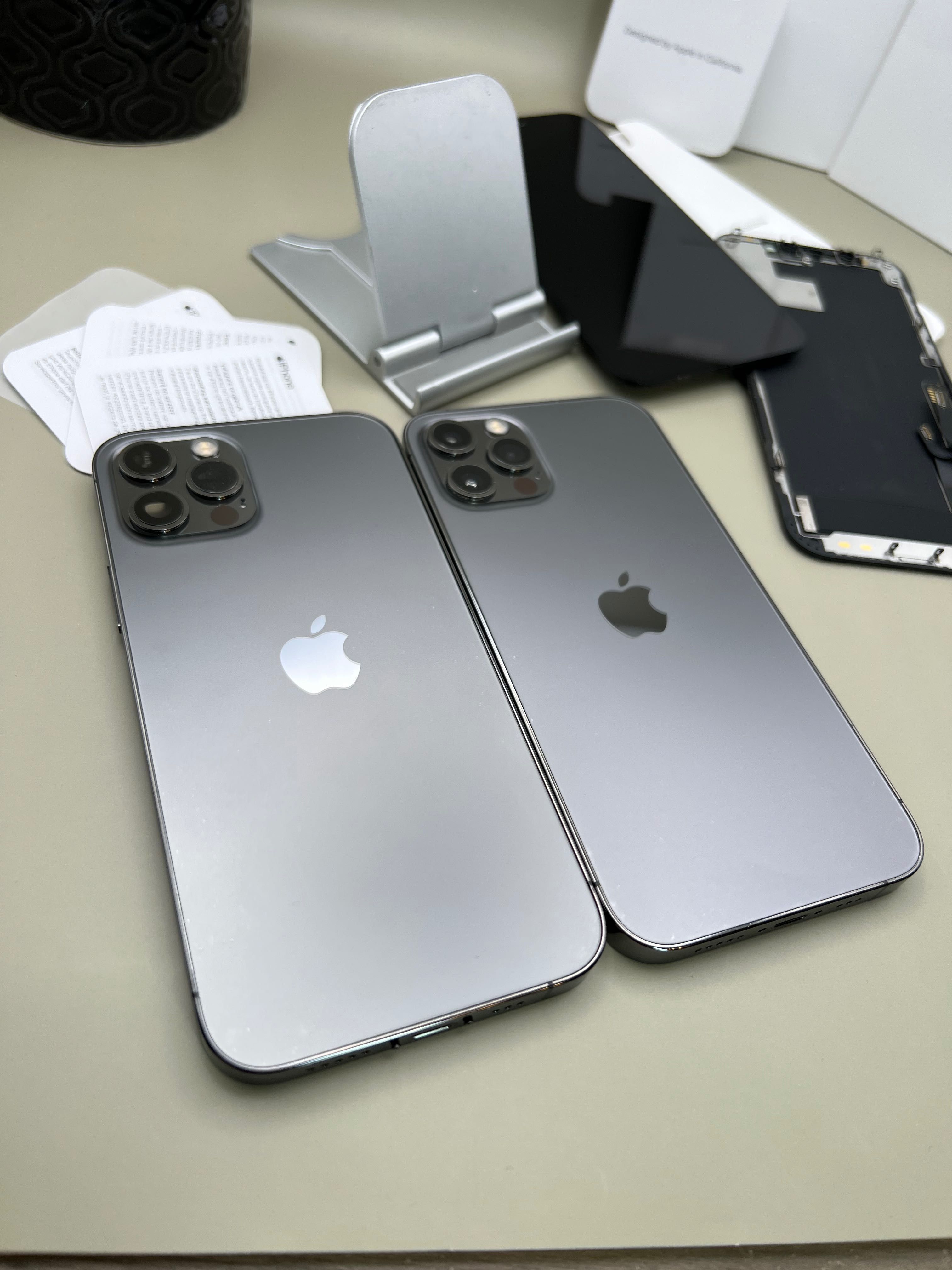 iPhone 12 Pro, iCloud locked, 2бр, 92% батерия, ПЕРФЕКТНИ, НА ЧАСТИ!