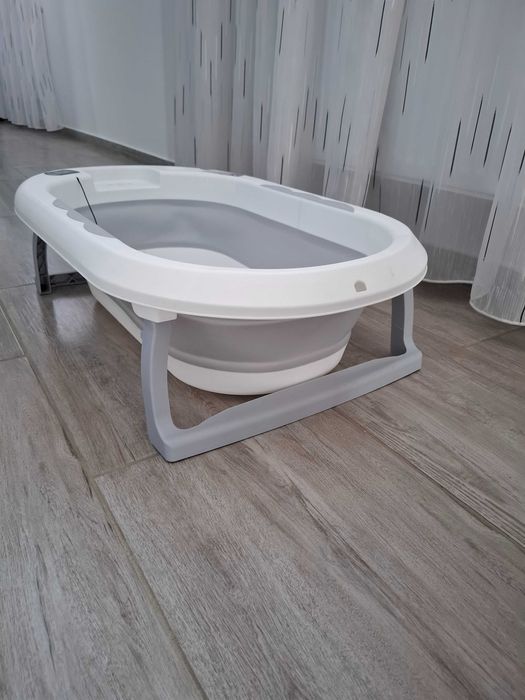 Cadita bebelusi pliabila cu termometru