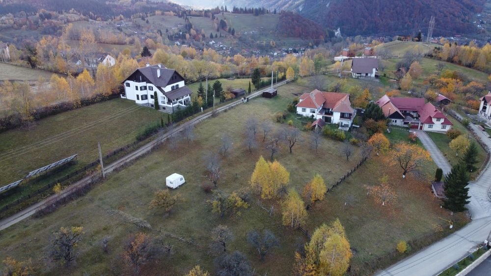 Vand Teren Bran Sohodol intravilant 1000 mp panoramică catre munti