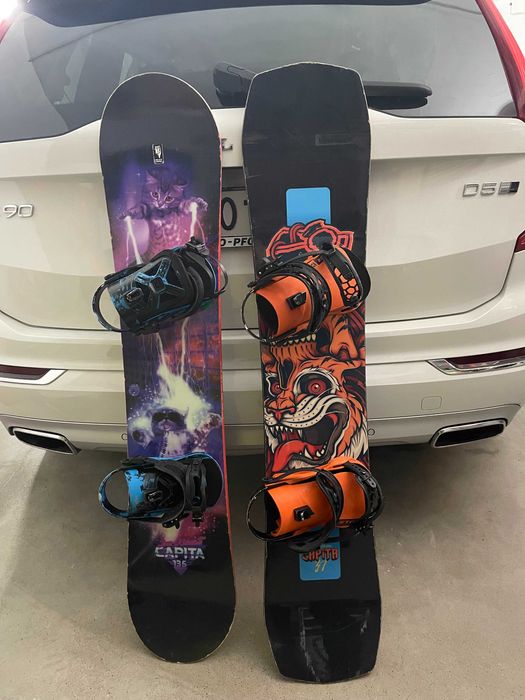 Сноуборд CAPiTA Jess Kimura 135 и Children of the Gnar 137